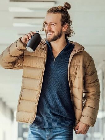 Hofer Herren leichtsteppjacke Angebot