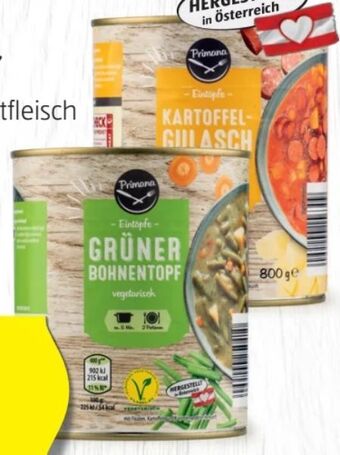 Hofer Fertiggerichte Angebot