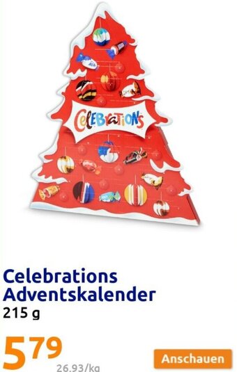 Action Celebrations Adventskalender 215 g Angebot
