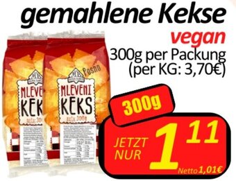 Wurstico gemahlene Kekse 300g per Packung Angebot