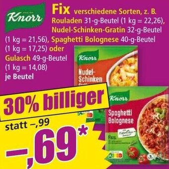Norma Knorr Fix Angebot