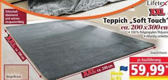 Norma Teppich Soft Touch" ca. 200x300 cm Angebot