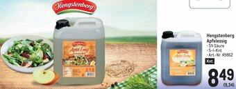 Metro Hengstenberg Apfelessig Angebot