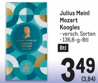 Metro Julius Meinl Mozart Koogles Angebot