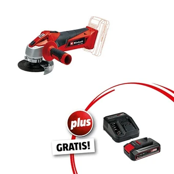 Bauhaus Einhell power x-change 18v maschinenpaket tc-ag 18/115 li-solo (akku-winkelschleifer tc-ag 18/115 li-solo & gratis pcx-starte Angebot