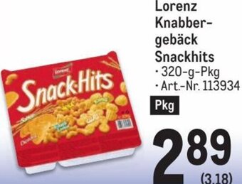 Metro Lorenz Knabber-gebäck Snackhits -320-g-Pkg Angebot