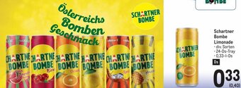 Metro Schartner Bombe Limonade Angebot
