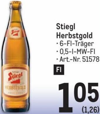 Metro Stiegl Herbstgold Angebot