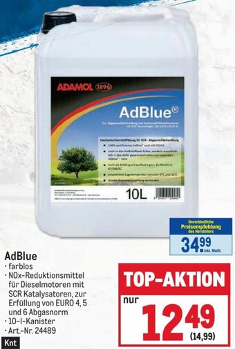 Metro AdBlue Angebot