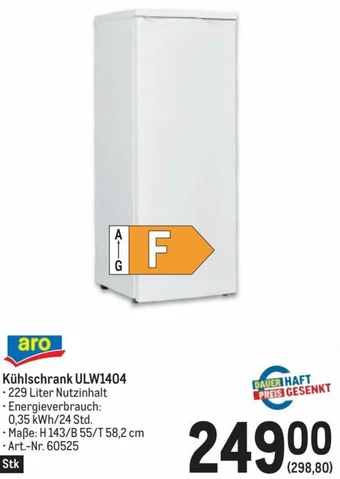 Metro Kühlschrank ULW1404 Angebot