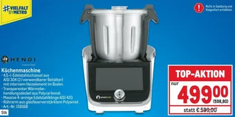Metro Küchenmaschine Angebot