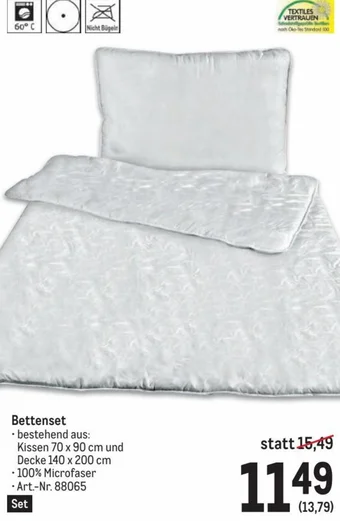 Metro Bettenset Angebot