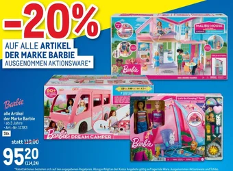 Metro alle Artikel der Marke Barbie Angebot