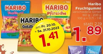 Unimarkt Haribo Fruchtgummi 160 g- 200 g Angebot