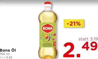 Unimarkt Bona Öl 750 ml Angebot