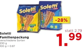Unimarkt Soletti Familienpackung 230 g Angebot