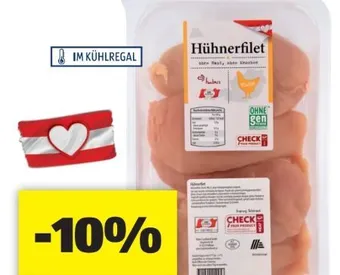 Hofer Hühnerfilet Angebot