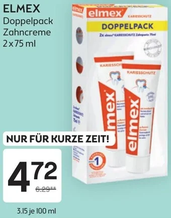 Bipa ELMEX Doppelpack Zahncreme 2x75 ml Angebot