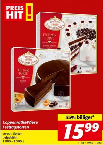 Nah&Frisch Coppenrath&Wiese Festtagstorten Angebot