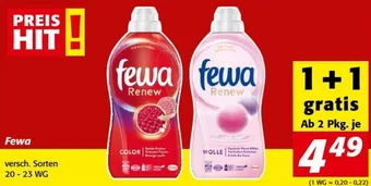 Nah&Frisch Fewa versch. Sorten 20-23 WG Angebot
