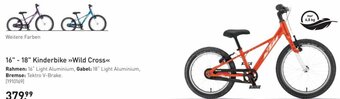 Intersport 16" - 18" Kinderbike »Wild Cross Angebot