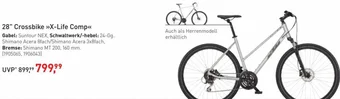 Intersport 28" Crossbike >>X-Life Comp Angebot