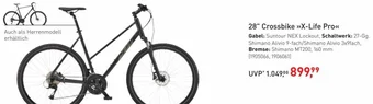 Intersport 28" Crossbike »X-Life Pro Angebot