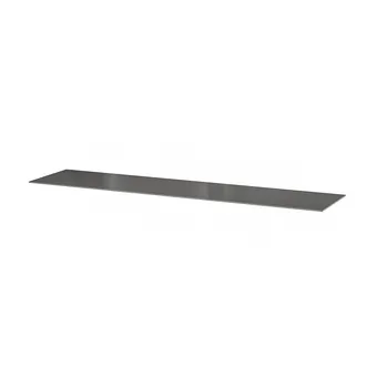 IKEA Bestå deckplatte, glas dunkelgrau, 180x40 cm Angebot