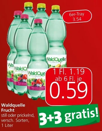 Spar Waldquelle Frucht 1 Liter Angebot