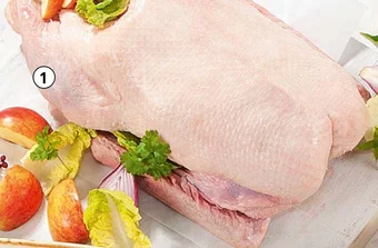 Spar Gans bratfertig, tiefgekühlt, 2800-3600 g, per kg Angebot
