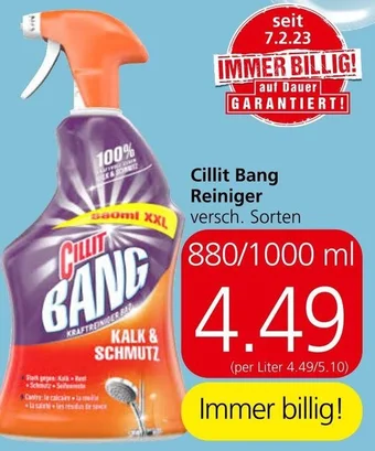 Spar Cillit Bang Reiniger 880/1000 ml Angebot