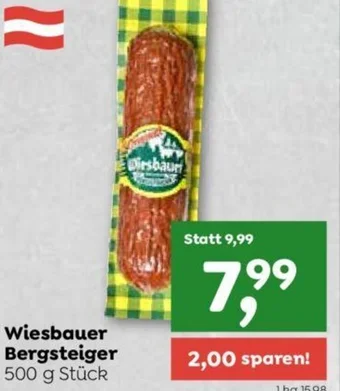ADEG Wiesbauer Bergsteiger 500 g Stück Angebot