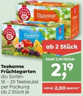 ADEG Teekanne Früchtegarten Angebot
