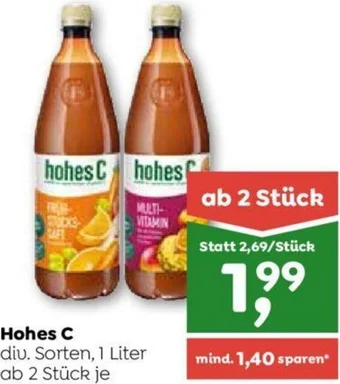 ADEG Hohes C diu. Sorten, 1 Liter Angebot