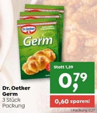 ADEG Dr. Oetker Germ 3 Stück Packung Angebot