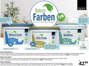 Hellweg Natura Mineral-Farbe Angebot