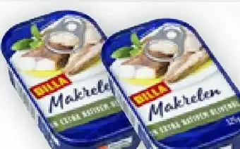 Billa Makrelen in Olivenöl Angebot