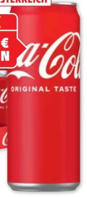 PENNY Coca cola limonade Angebot