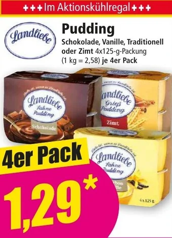 Norma Pudding 4er Pack Angebot