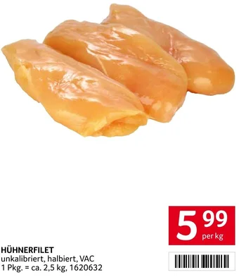 Transgourmet HÜHNERFILET per kg Angebot
