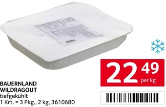 Transgourmet BAUERNLAND WILDRAGOUT per kg Angebot