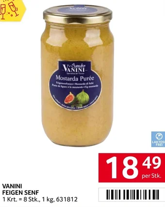 Transgourmet VANINI FEIGE SENF per Stk. Angebot
