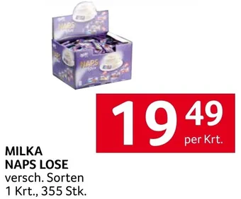 Transgourmet MILKA NAPS LOSE Angebot