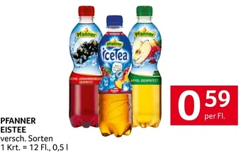 Transgourmet PFANNER EISTEE per Fl. Angebot