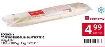 Transgourmet ECONOMY TOPFENSTRUDEL IM BLÄTTERTEIG Angebot