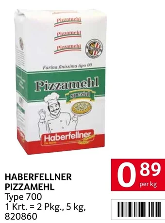 Transgourmet HABERFELLNER PIZZAMEHL per kg Angebot