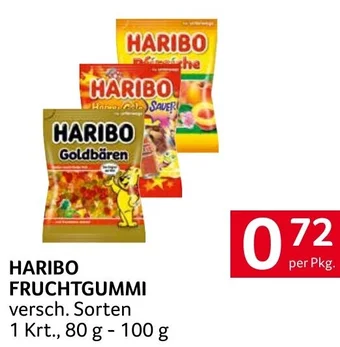 Transgourmet HARIBO FRUCHTGUMMI per Pkg. Angebot