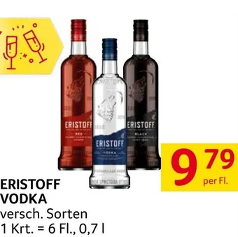 Transgourmet ERISTOFF VODKA per Fl. Angebot