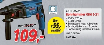 Zgonc Bohrhammer GBH 2-21 Angebot