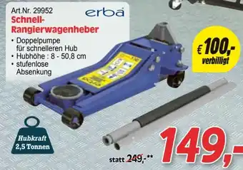 Zgonc Schnell- Rangierwagenheber Angebot
